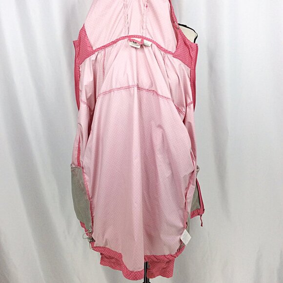 White Sierra Hooded Windbreaker Jacket Womens Size Large - Picture 7 of 9